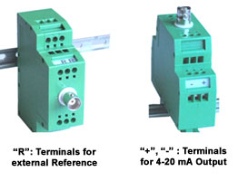 Very Compact DIN Rail-mounting Transmitter for pH