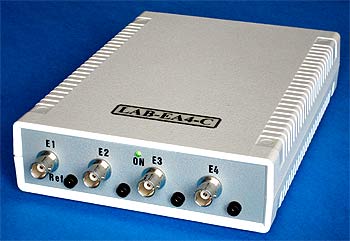 4-Channel Electrode Amplifier for pH, ORP and Ion-Selective Electrodes